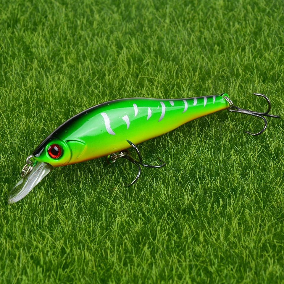 

1PCS Sinking Minnow Crankbait Leurre Fishing Lure 9.5cm 11.5g Rattlin Pesca Hard Fishing Bait For Bass Pike Fishing Tackle