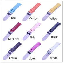 Низкая цена каждый день-Оптовые много 40 шт. 12 мм кожаный ремешок Имитация бамбука зерна-10 цветов доступны