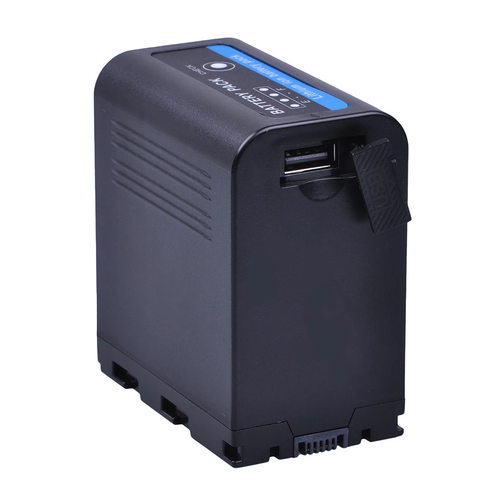 1pc 7800mah Ssljvc70 Jvc70 Camcorder Batteries With Usb Output For For