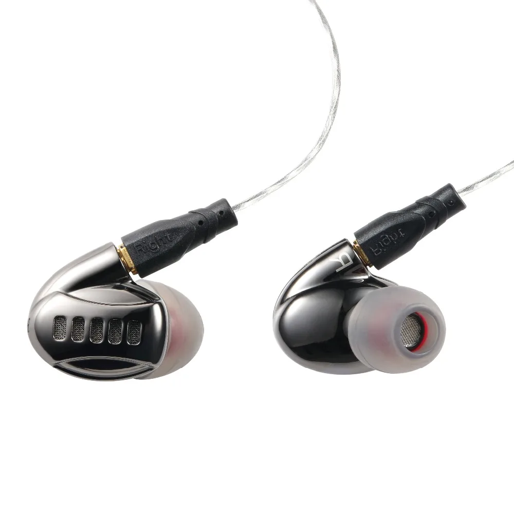 Newest ET2201 Hybrid In Ear Earphone 2BA With 2DD 4Unit HIFI Bass Metal