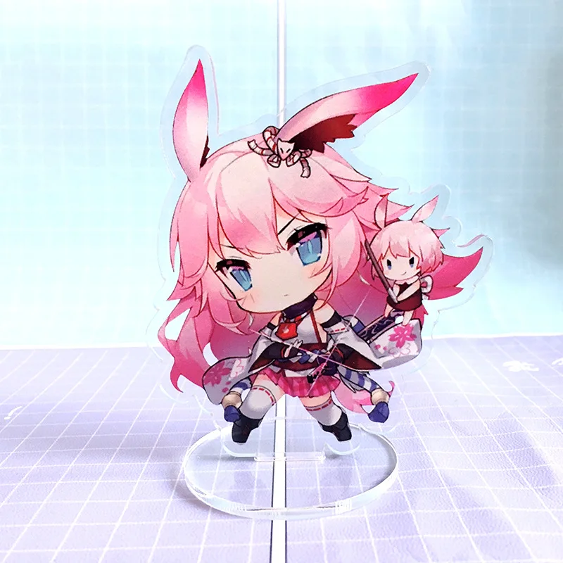 

Anime MmiHoYo Honkai Impact 3 Acrylic Yae Sakura Bronya Standing Plate HOme Desk deco model