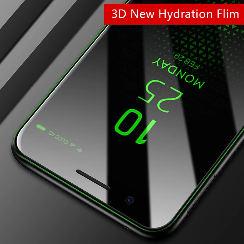 Изогнутая 3d пленка CHYI для Xiaomi Black Shark 3 Pro защитная нано с полным покрытием не