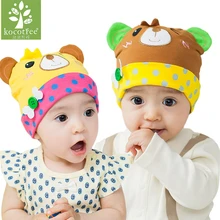 Baby Boys Girls Beanie Hats Kids Lovely Bear Knitted Hat Infant Toddler Cap Soft Cotton Newborn Autumn Winter Hats Children Caps