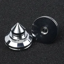 Качественный 4 набор из нержавеющей стали спикер Спайк+ подставка База усилитель изоляция конусная стойка ножки