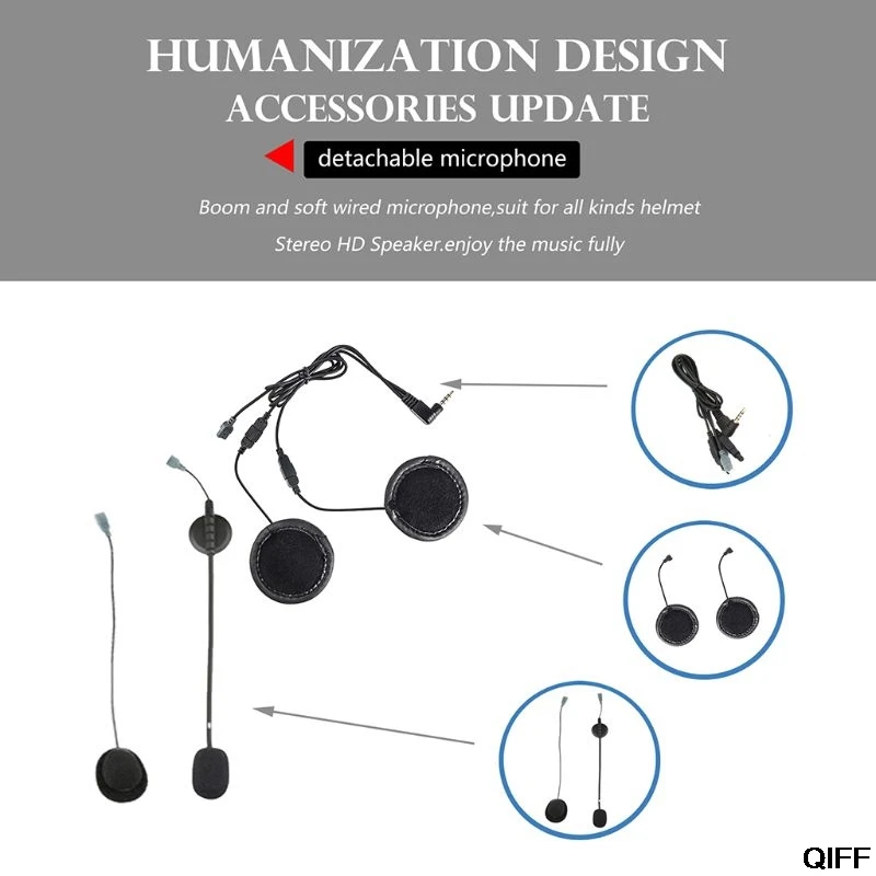 Прямая поставка и шлем Bluetooth мотоциклетная гарнитура аксессуар для колонок May29