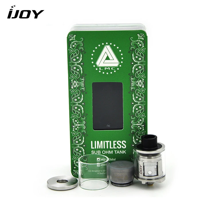 Оригинальный IJOY безлимитный бак 2 мл LMC SUB OHM топ наполнение инновационный дизайн