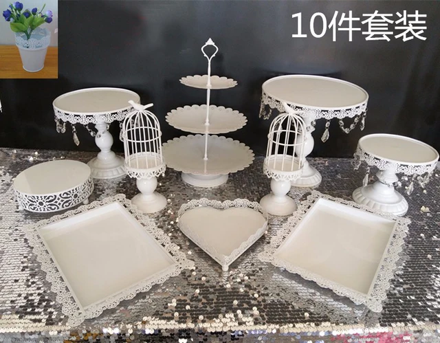 Aliexpress Buy 40pcsset Metal White Cake Stand Cupcake Pan Magnificent Tea Set Display Stand For Sale Aliexpress Buy 40pcsset Metal White Cake Stand Cupcake Pan Magnificent Tea Set Display Stand For Sale