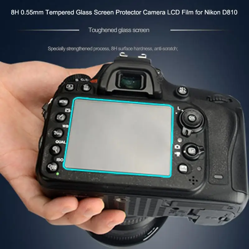 LCD Screen Protector Antiscratch 0.55mm Tempered Glass Protective Cover