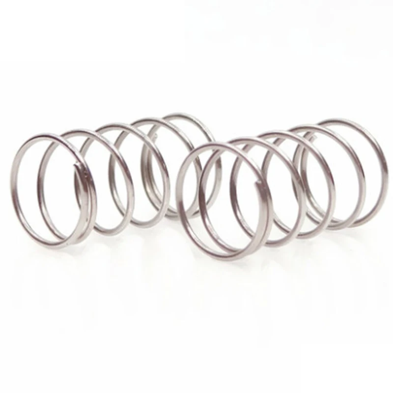 

10pcs stainless steel compression spring non-corrosive springs