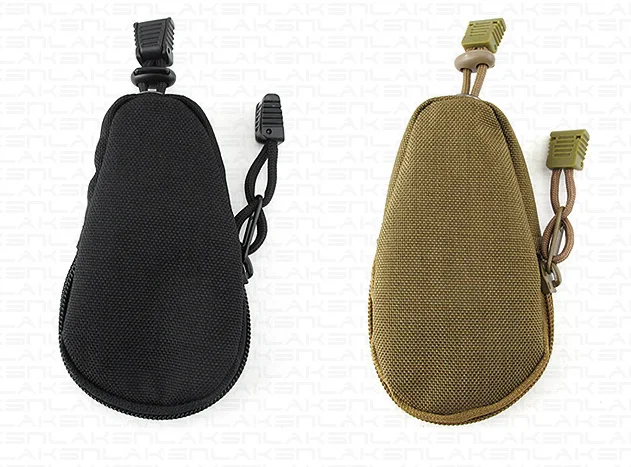 

Mini Tactical Military Small Bag Money Bag Key Pouch Purse Bag Nylon with Drawstring Closure