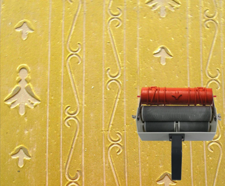 

Novelty households patterned roller for wall decoration 7 inch textured roller no . 079
