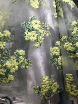 

Nigerian french net Lace Jolin-12.2713 Embroidered Cord Lace Fabric with full beads for bridal dress