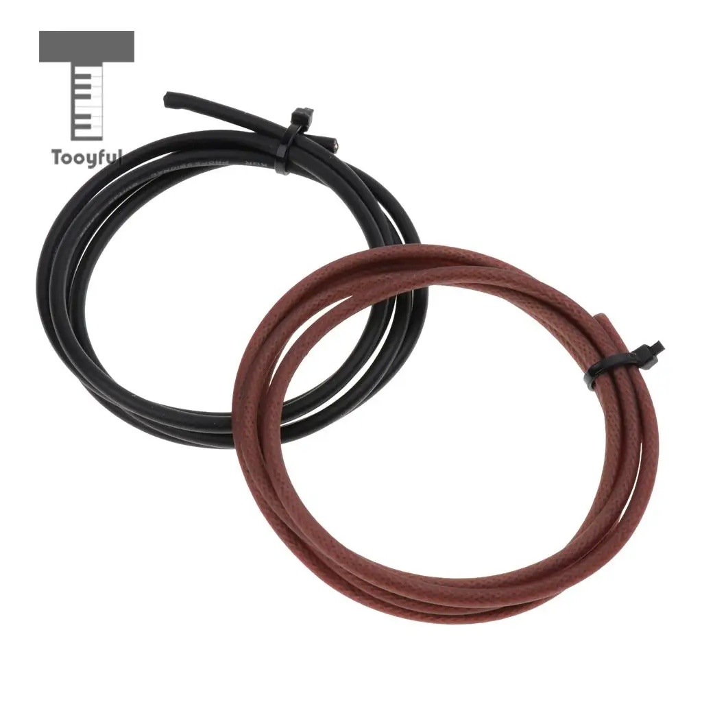 100cm 6.5mm High Fidelity Anti-noise Guitar Cable Cord Gold Plated Copper Welding Free Plug for Guitar Pedal Effect Parts 