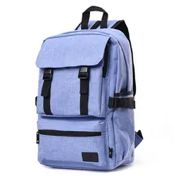 ZHIERNA мужской рюкзак школьный ранец износостойкий модный студенческий нейтральный однотонный рюкзак большой емкости сумка на плечо