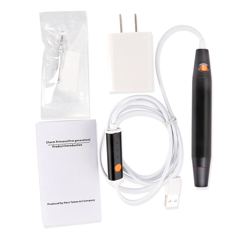 

New Arrival 3 Levels Permanent Makeup Machine Pen Sets with Swiss Motor Power Rotary Tattoo Pen Supply for Lips Eyebrow Tattoo