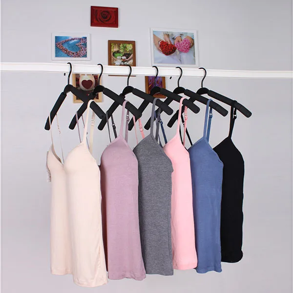 Women Adjustable Strap Camis Wire Free Padded Built In Intimates Solid Color Modal Tank Tops Camisole Dropshipping Women Adjustable Strap Camis Wire Free Padded Built In Intimates Solid Color Modal Tank Tops Camisole Dropshipping
