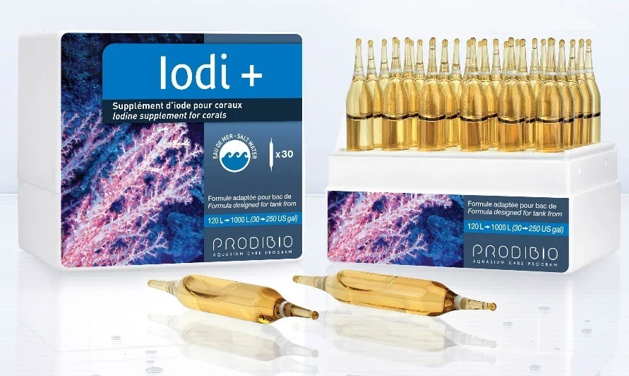 Prodibio йоди+ подводный, для аквариума для морской рыбы танк кораллов LPS SPS живой камни