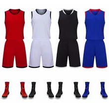 Высокое качество мужчин, женщин, мальчиков майка баскетбольная комплект пустой тренировочный костюм для колледжа дышащая баскетбольная форма Индивидуальные