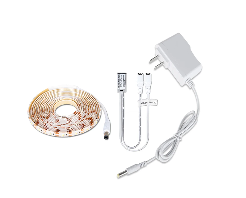 LED Hand Wave Sweep Under Cabinet Light LED PIR Motion Sensor Strip 12V Kitchen Light (2)