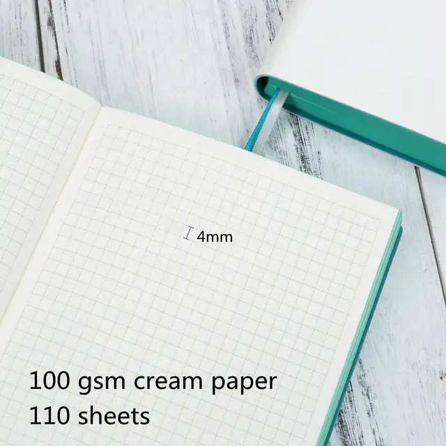 online shop a6 portable notebook grid paper graph pages cute small cute graph paper notebook