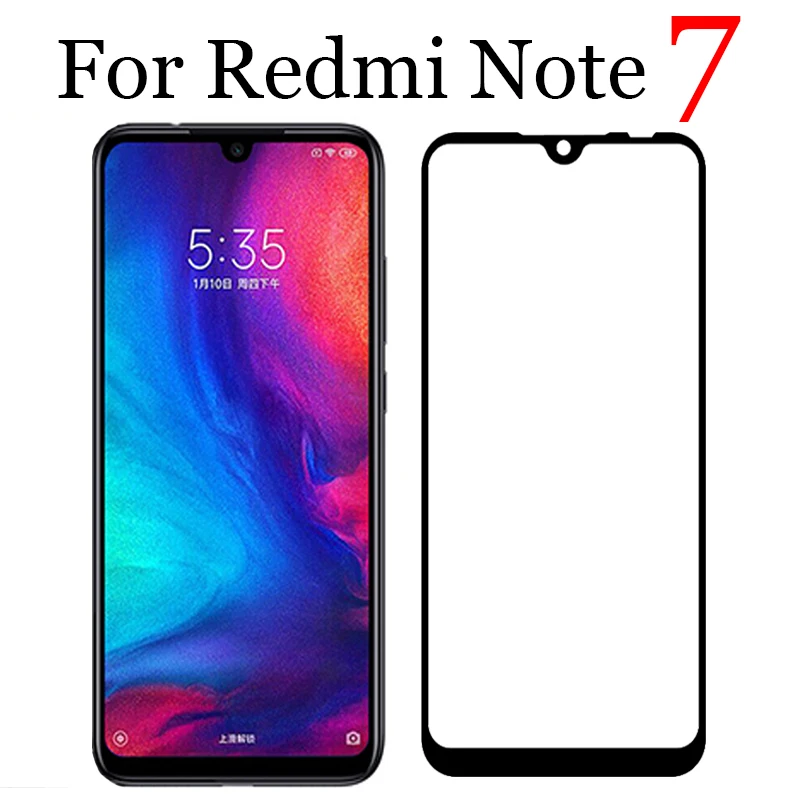 9 H redm note7 защитное стекло на для Xiaomi Redmi Note 7 экран протектор пленка xiomi redme tremp glas