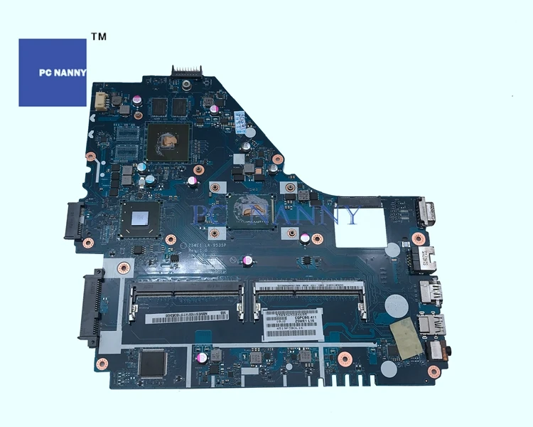 Материнская плата PCNANNY NBMES11001 Z5WE1 материнская для ноутбука Acer aspire 1 5 Вт/2 10 м GT740M