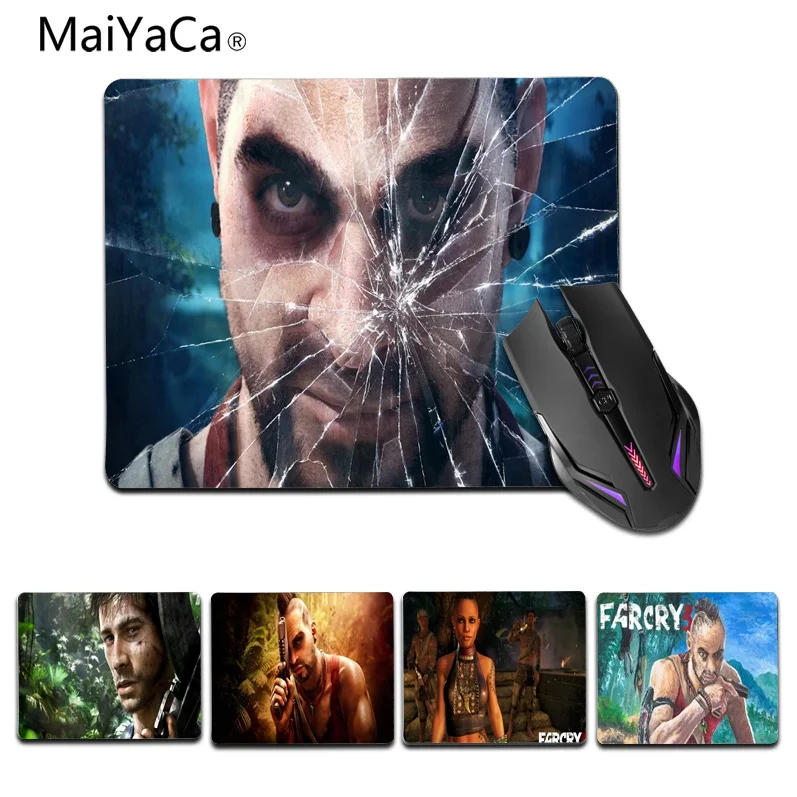 

MaiYaCa Simple Design Far Cry 3 Vaas Rubber Mouse Durable Desktop Mousepad Size for 180x220x2mm and 250x290x2mm Small Mousepad