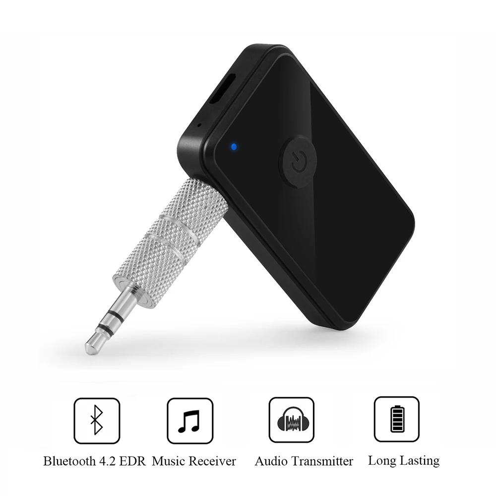 Tancredy 3 5 мм jack Aux аудио Bluetooth приемник Беспроводной автомобильный адаптер набор