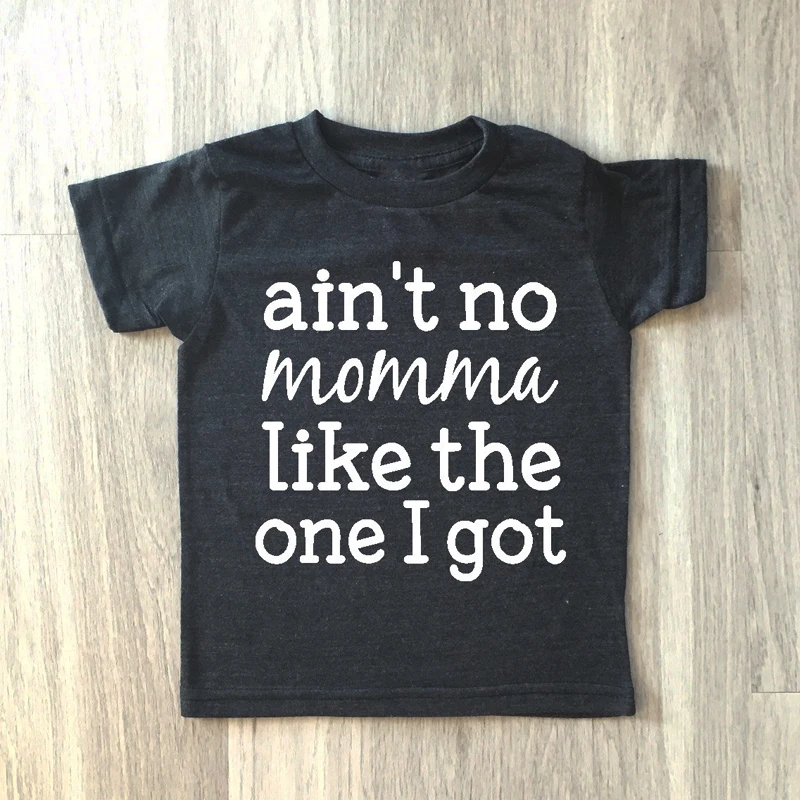 

2019 Kids Girl Boy Cotton Clothing Children Short Sleeves Letter Print Cute Cartoon Top Kids Baby T-shirt