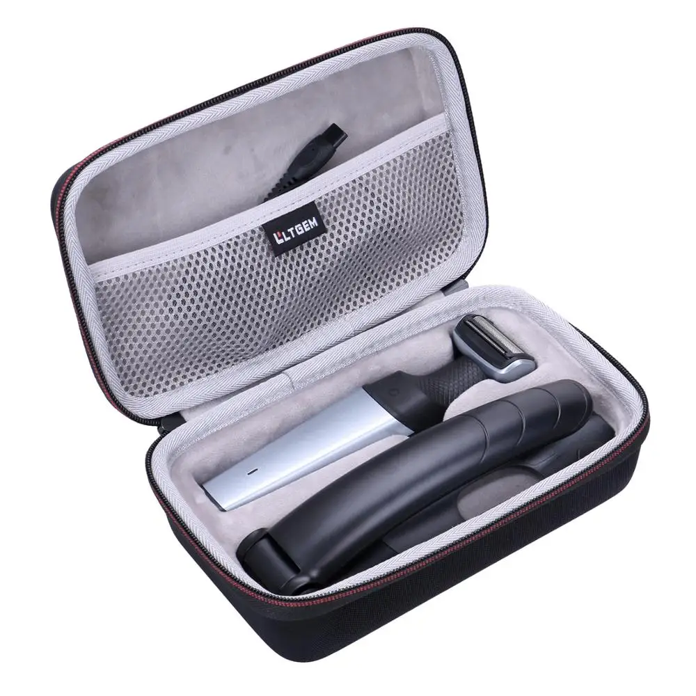 Жесткий чехол LTGEM EVA для Philips Norelco Bodygroomer BG5025/49 триммер бритья волос на спине тела