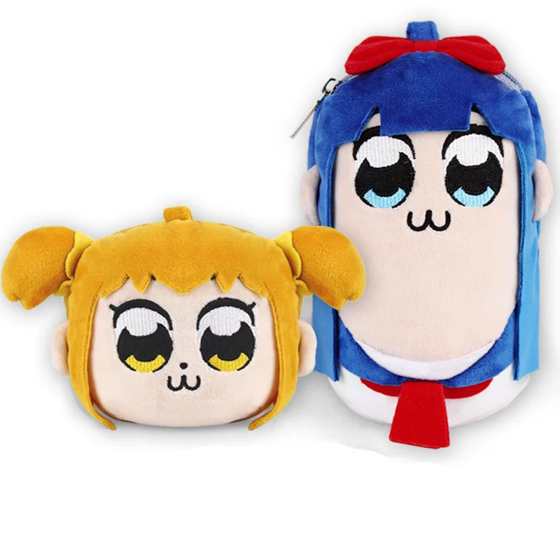 

anime POP TEAM EPIC pop pipi popko pipimi short plush bag gifts for girls toys for children coin purse
