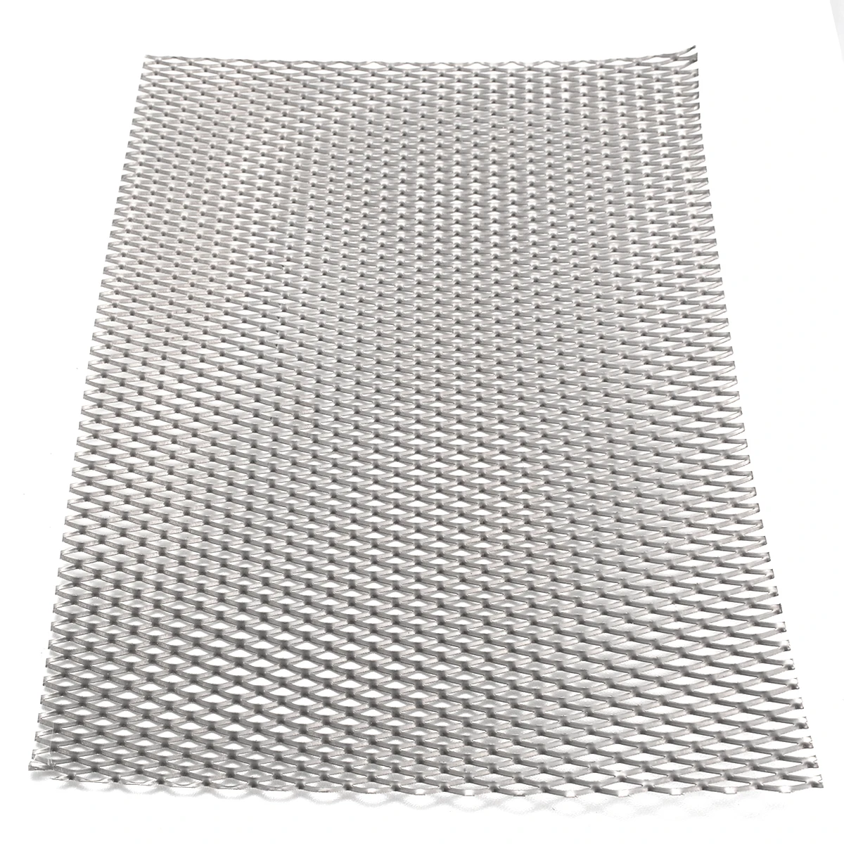 200mm*300mm*0.5mm Metal Titanium Mesh Sheet Perforated Plate Expanded Mesh 