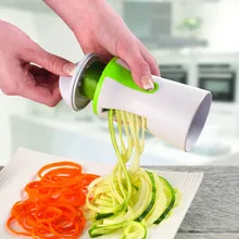 Verduras Fruta Slicer Herramientas Ensalada de verduras Espiral Slicer Espiral Calabacín Pasta Fideos Espaguetis Fabricante