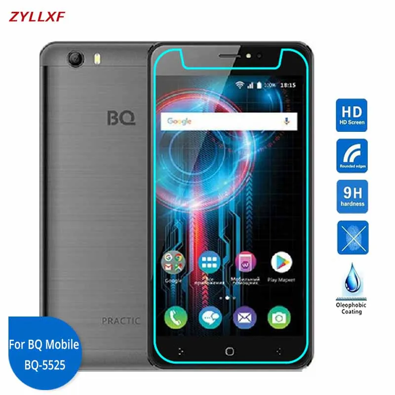 Для BQ Mobile BQ-5525 Practic закаленное стекло Премиум Защитная пленка защитная 5 дюймов 9H