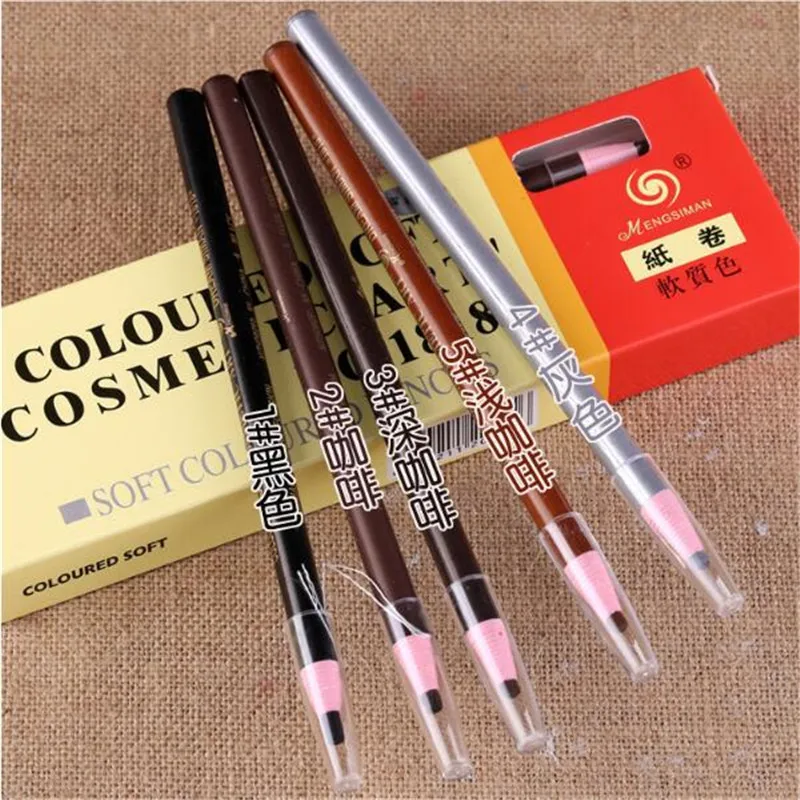 12Pcs Eyebrow Pencil Waterproof Eye Pen Natural Eyebrow Enhancer Beauty Cosmetics Make Up Tool 12Pcs Eyebrow Pencil Waterproof Eye Pen Natural Eyebrow Enhancer Beauty Cosmetics Make Up Tool