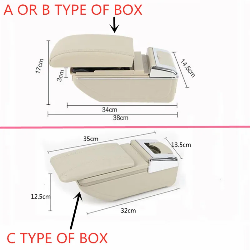 Подлокотник, коробка для хранения, автомобильный органайзер, чехол для сиденья, карман, содержимое коробки с USB подстаканником, подходит для NISAN MARCH TOYTA AQUA