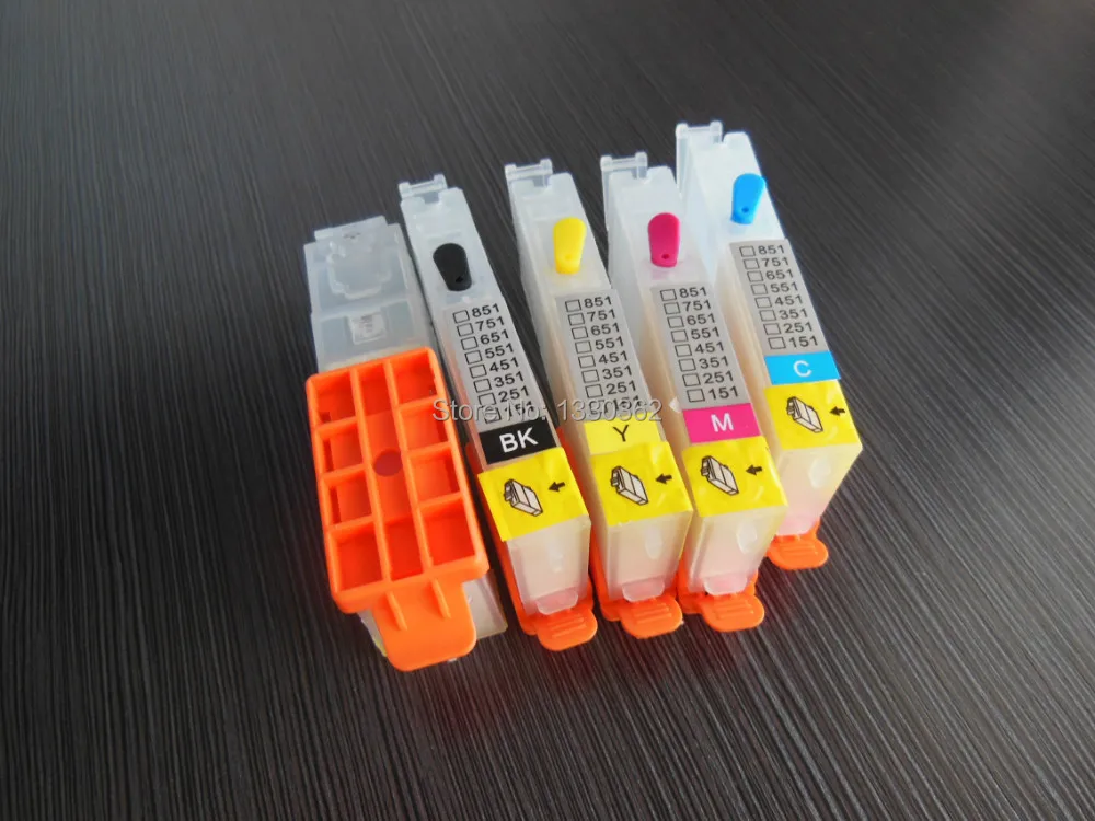 1 set for Canon PGI 150 CLI 151 empty ink cartridge for Canon Pixma ip7210 MG 5410 ink cartridge