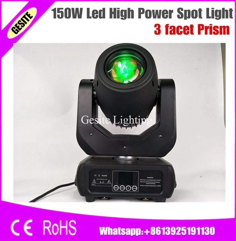 

2pcs/lot Stage lighting 150w led beam spot moving head gobo moving head