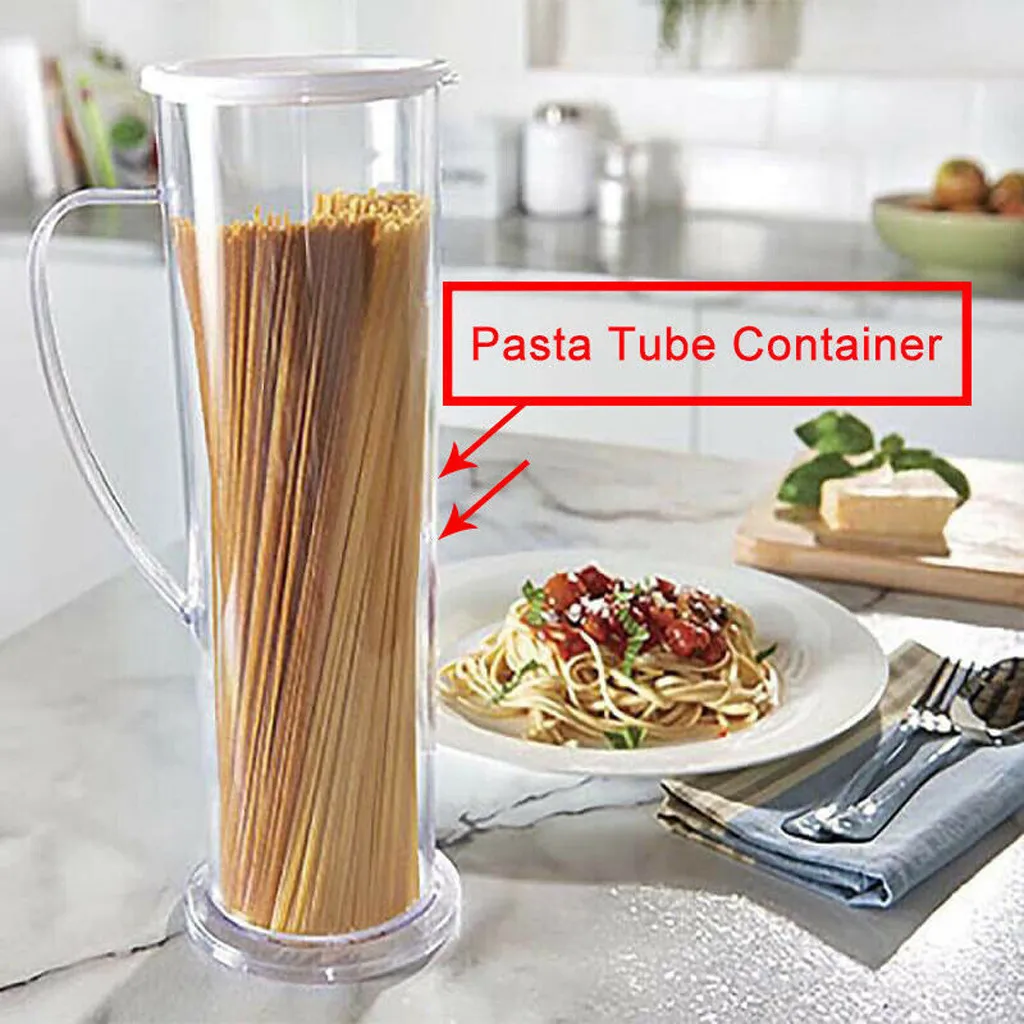 Многофункциональная коробка для спагетти коробка для хранения лапши Паста контейнер трубки Горячая контейнер для еды кухонные контейнеры