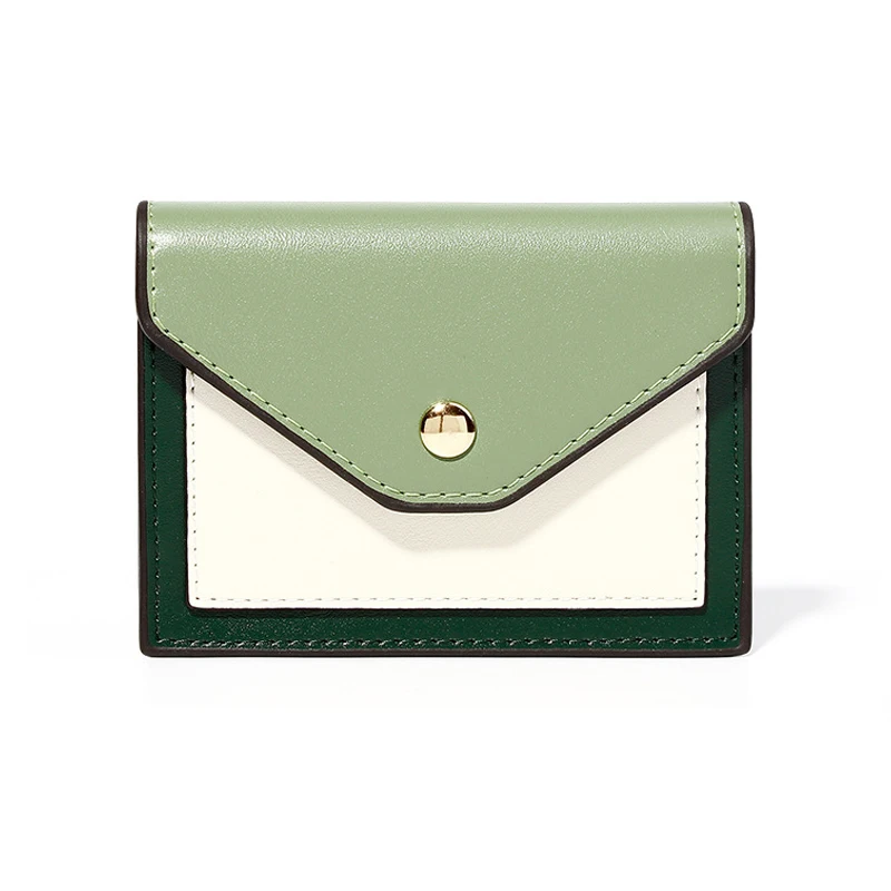 

2019 New Lady Hasp Coin Purse Candy Color Women Small Money Bag Contrast Color Mini Slim Wallet Korean Fashion Mini Pouch