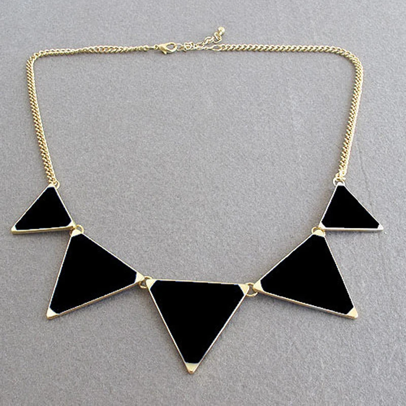 Женское Ожерелье чокер с геометрическим рисунком|necklace jewelry|fashion jewelryjewelry fashion |