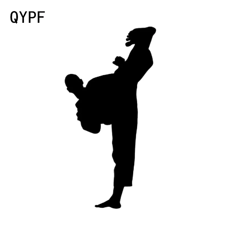 QYPF 8*16 см таинственный виниловый Декор дзюдо автомобильные наклейки бампер C16-0399 |
