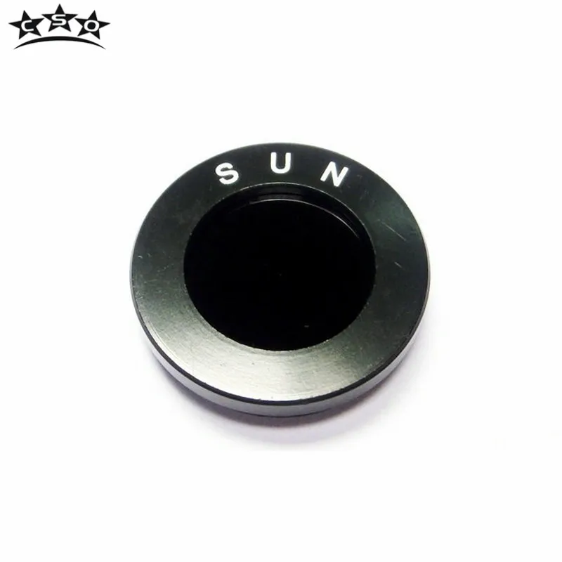 

2PC/SET CSO 1.25" Sun Optical Filters for Eyepiece Astronomical Telescope Accessories 31.7mm Metric Screw Thread / Inch Thread