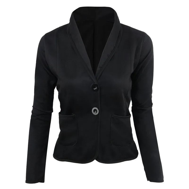 Mr.nut Women's Jacket Casual Slim Small Suit Temperament Commuter Office Solid Color Lady Blazer