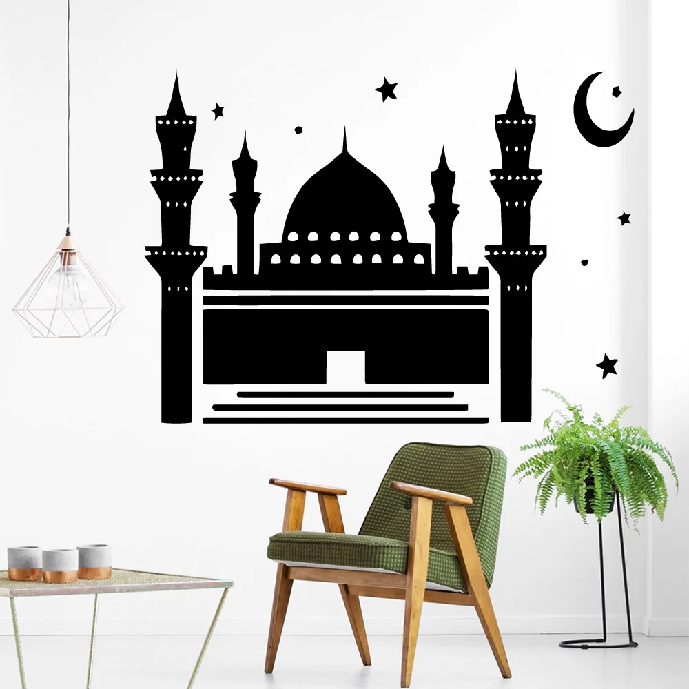 

Beauty castle Waterproof Wall Stickers Home Decor For Kids Room Decoration Sticker Home Decor Living Room Religion Mural
