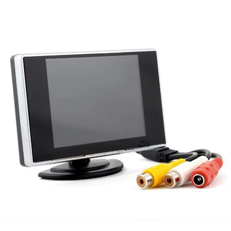 3.5 Inch Car Monitor Display Screen Car Reverse Backup Parking Monitor (10)