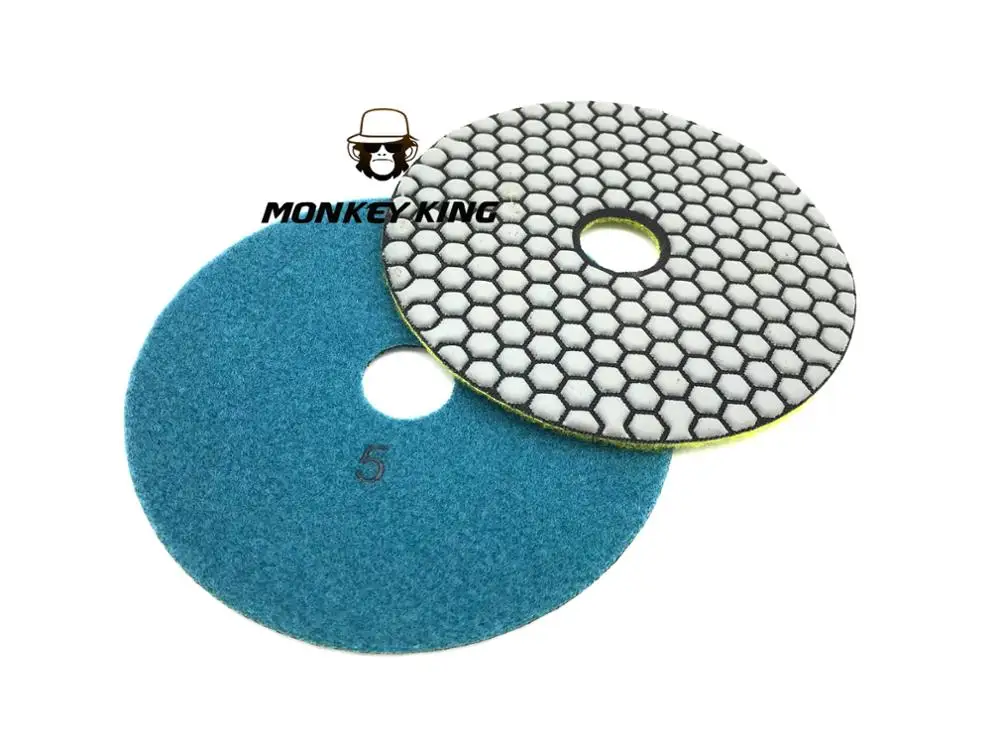 150mm 6 Inch Diamond Polishing Pads for Marble Granite Stone Grit 0 1 2 3 4 5 (6)
