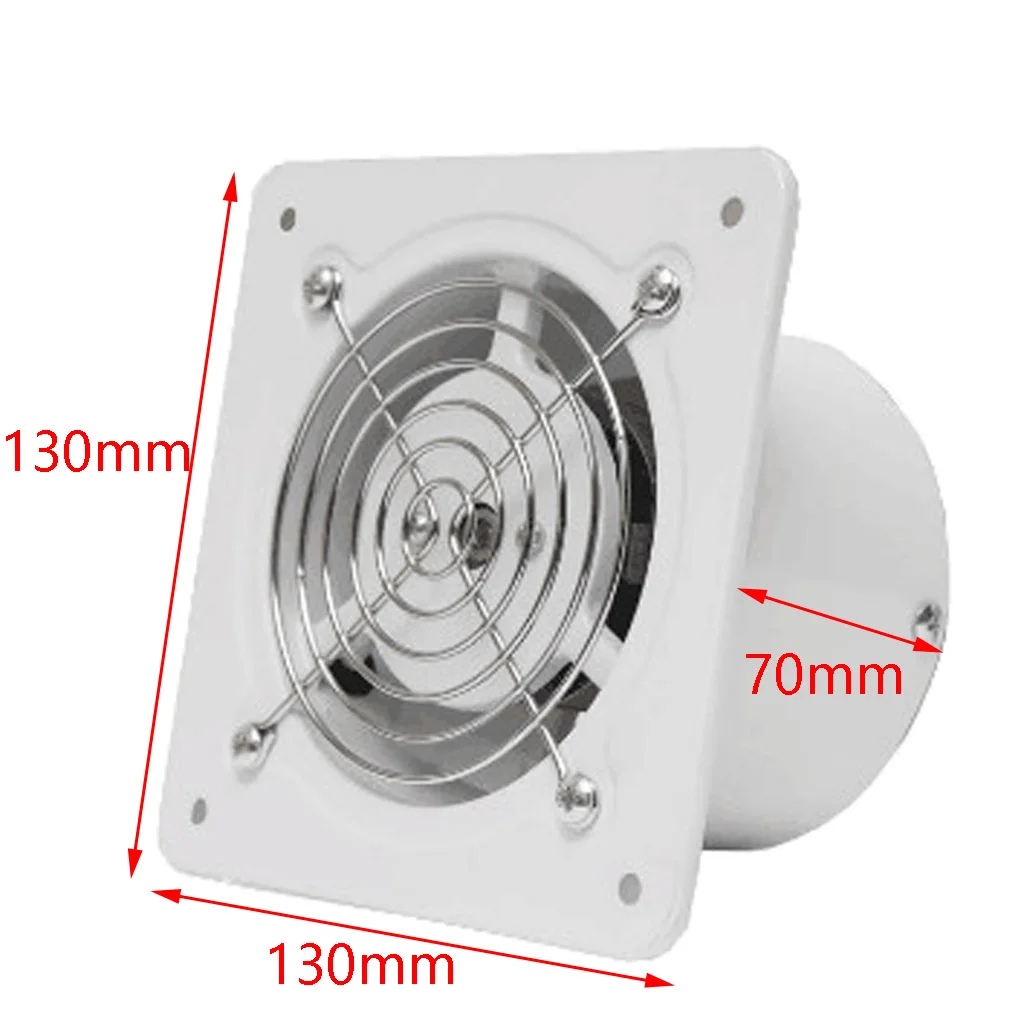 4 Inch Extractor Fan High Efficiency Mixed Flow Ventilation System Exhaust Air for Bathroom Kitchen Inline Duct Fan Abanico