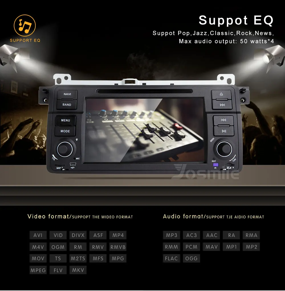 Cheap Josmile AutoRadio 1 Din Android 8.1 Car DVD Player For BMW E46 M3 Rover 75 Coupe 318/320/325/330/335 GPS Navigation 1998-2006 4G 17 Cheap Josmile AutoRadio 1 Din Android 8.1 Car DVD Player For BMW E46 M3 Rover 75 Coupe 318/320/325/330/335 GPS Navigation 1998-2006 4G 17