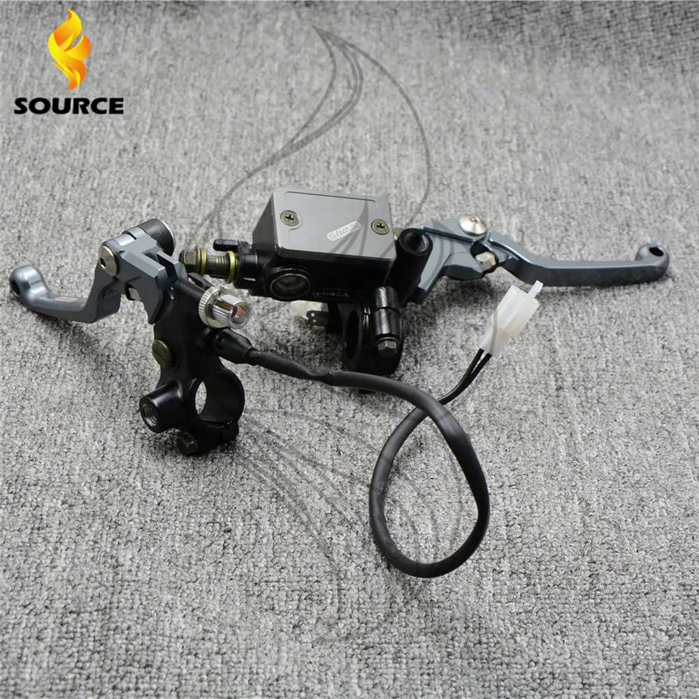 

hot selling free shipping Motorcycle accessories CNC 7/8 "brake master cylinder lever for honda CRF250R 2004 2005 2006